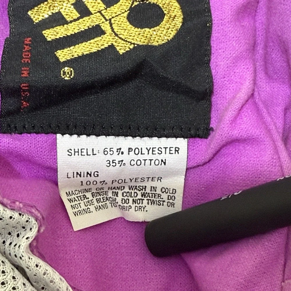 Vtg‎ Bomber Jacket Mens Large Black Hooded Full Zip Pro Fit Union USA 90s Custom